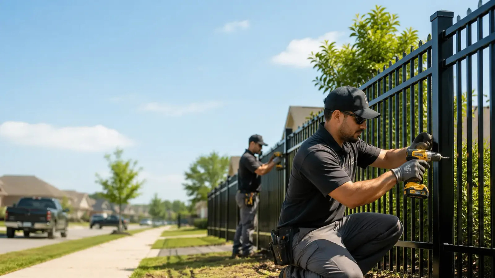 Metal Fence Installation in Seabrook, SC